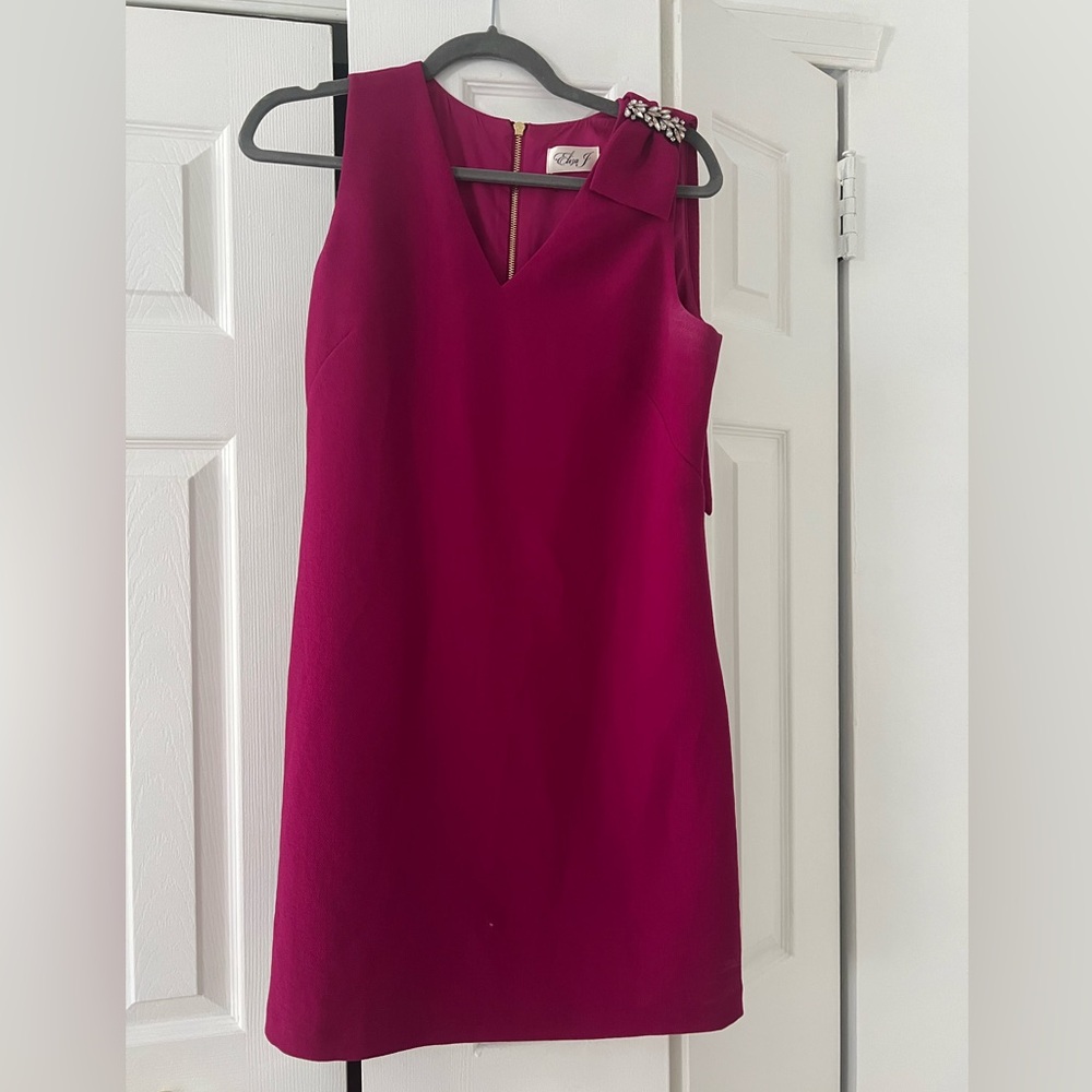Eliza J Fuchsia Mini Dress